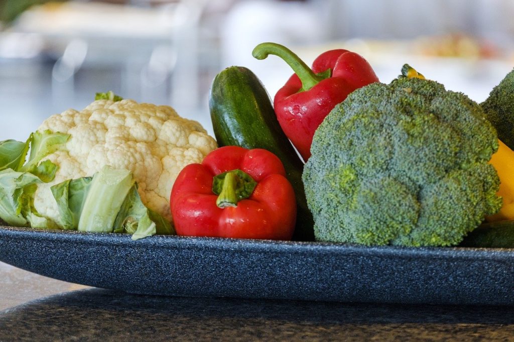维生素C丰富的蔬菜的免疫系统