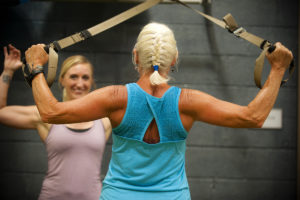 Older woman practicing best exercises for menopause