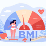 女性使用BMI系统的插图