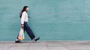 女性走路显示身体活动水平低